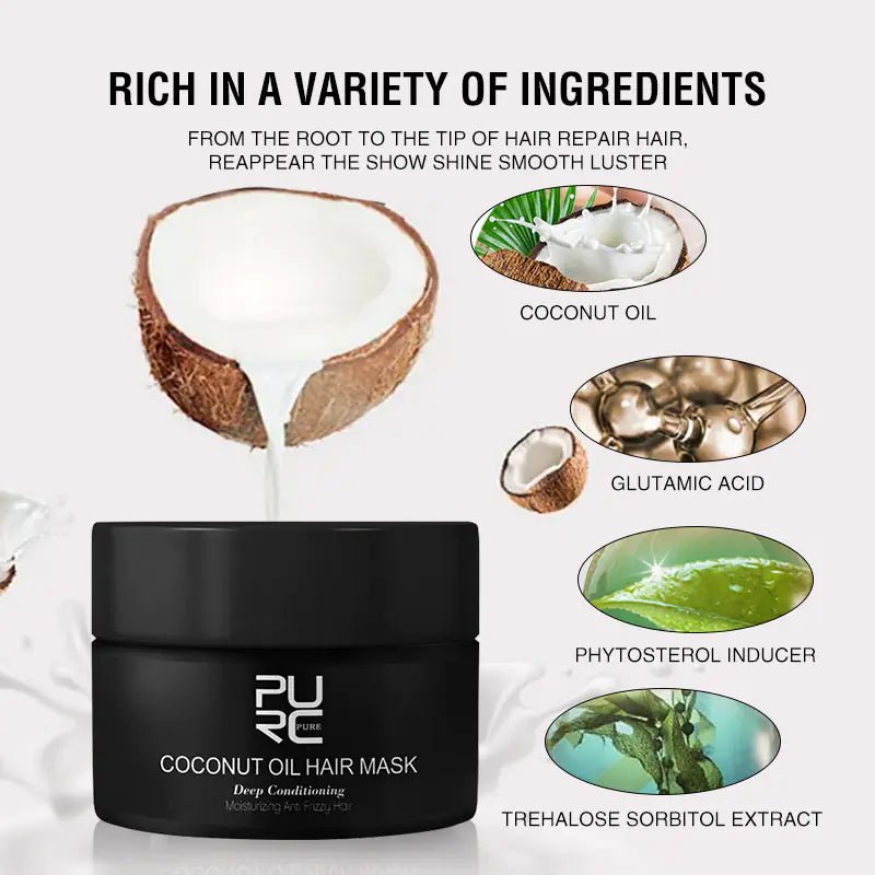 Anti - Shedding Smooth Hair Mask for Frizz Control - NOVAIR SHAVESAnti - Shedding Smooth Hair Mask for Frizz Control