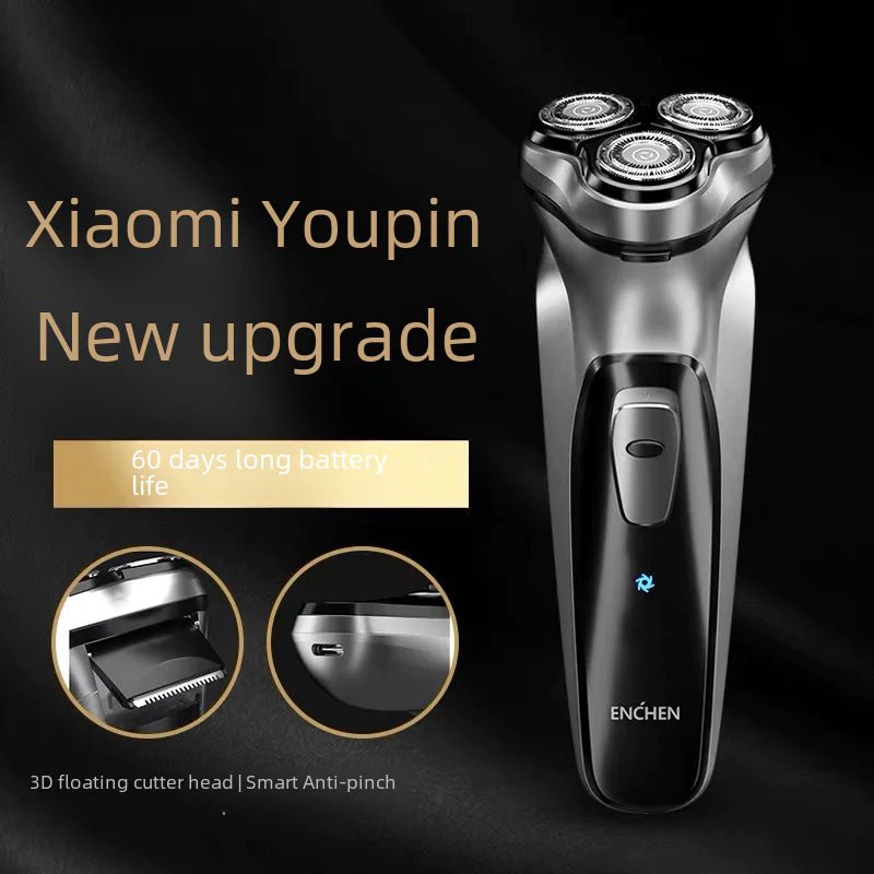 NOVAIR ENCHEN BlackStone 3D Automatic Shaver with 3 Heads - NOVAIR SHAVESNOVAIR ENCHEN BlackStone 3D Automatic Shaver with 3 Heads