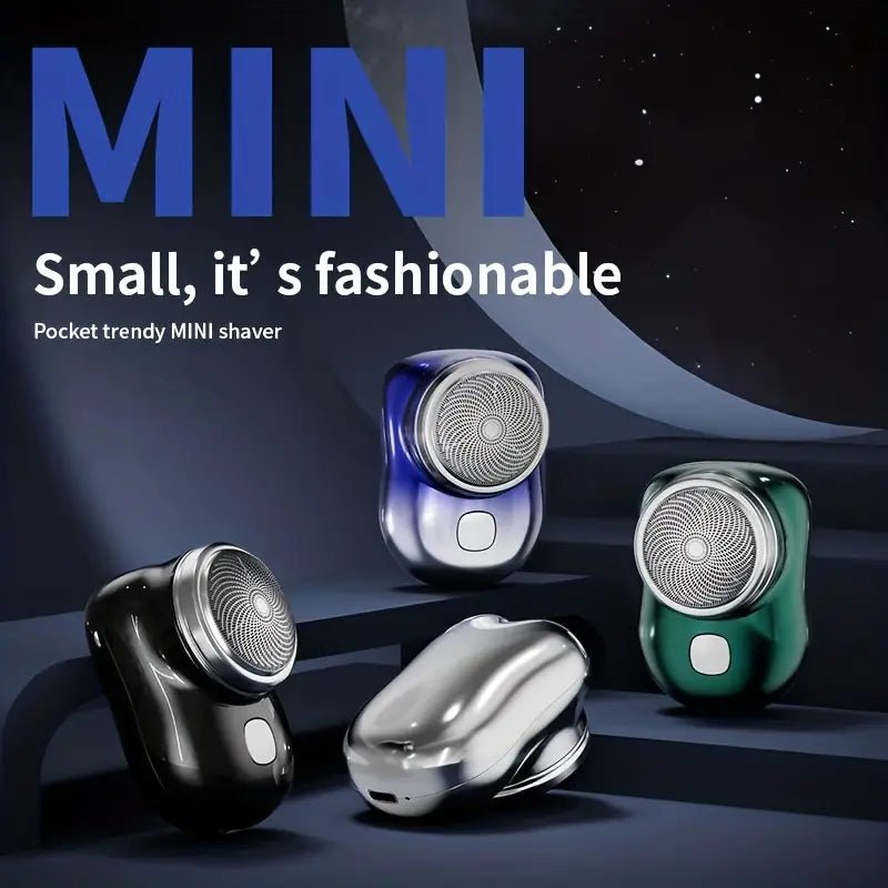 NOVAIR Mini Electric Razor for Men - Rechargeable Travel Shaver - NOVAIR SHAVESNOVAIR Mini Electric Razor for Men - Rechargeable Travel Shaver
