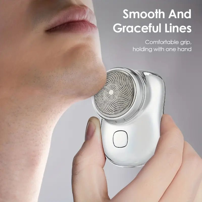 NOVAIR Mini Electric Razor for Men - Rechargeable Travel Shaver - NOVAIR SHAVESNOVAIR Mini Electric Razor for Men - Rechargeable Travel Shaver