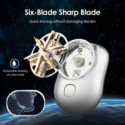 NOVAIR Mini Electric Razor for Men - Rechargeable Travel Shaver - NOVAIR SHAVESNOVAIR Mini Electric Razor for Men - Rechargeable Travel Shaver